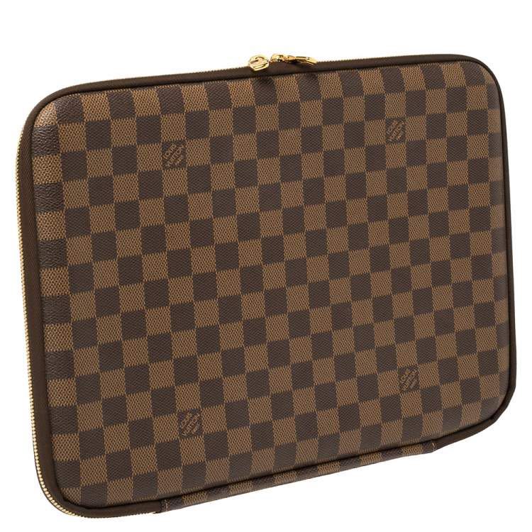 Louis Vuitton Damier Ebene Canvas Horizon Laptop Sleeve Louis