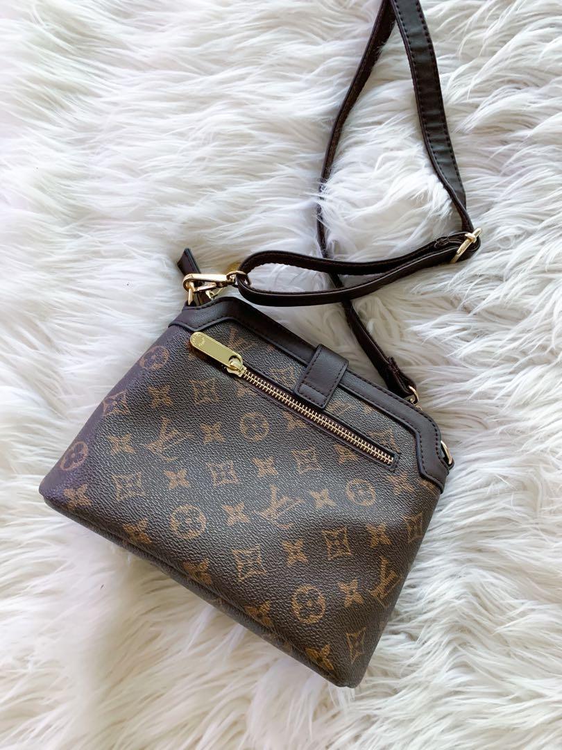 Louis Vuitton Dupe Crossbody Bag, Women's Fashion, Bags & Wallets, Cross- body Bags on Carousell