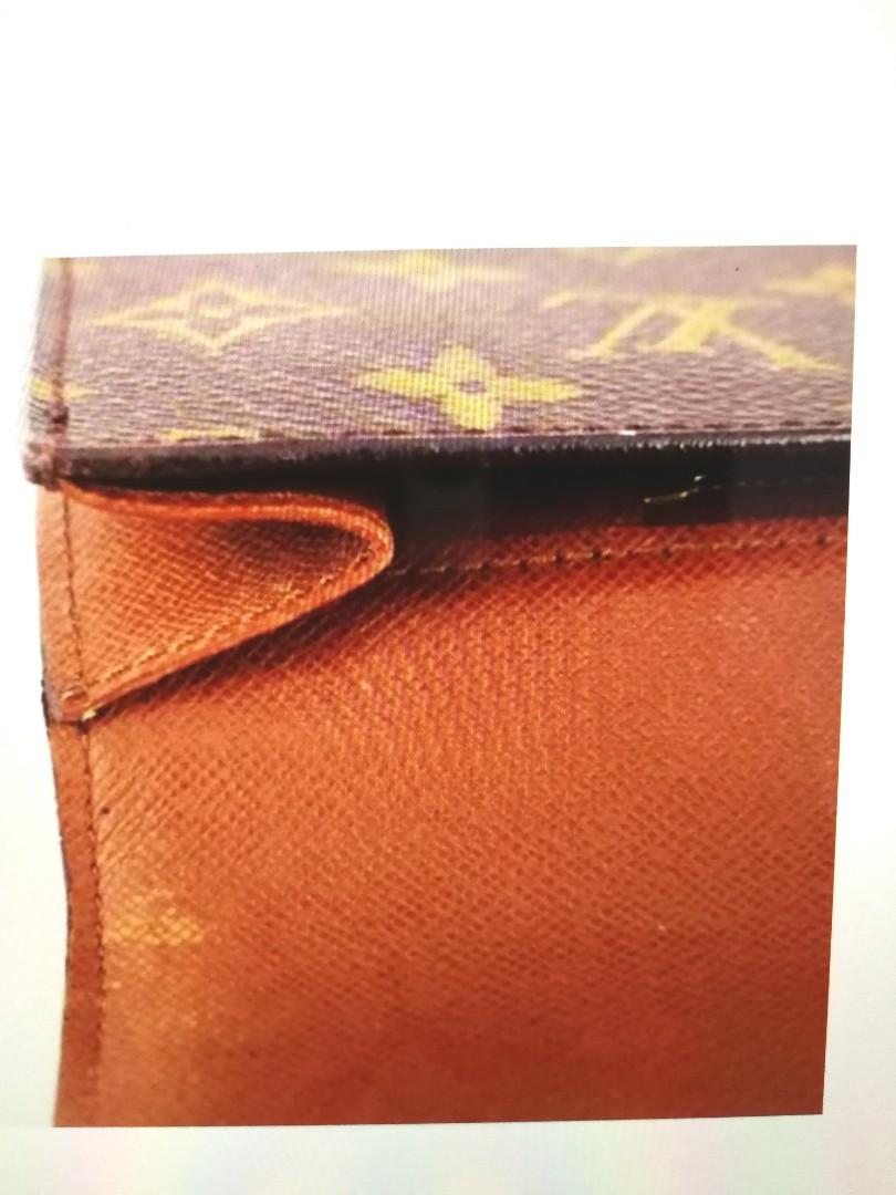 Louis Vuitton XL Monogram Folder Portfolio Document Clutch Porte 825lv66  For Sale at 1stDibs