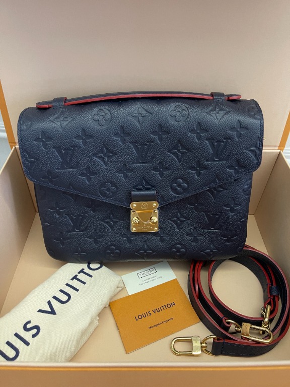 PRE-ORDER ] Preloved Louis Vuitton Pochette Métis Empreinte Leather,  Luxury, Bags & Wallets on Carousell