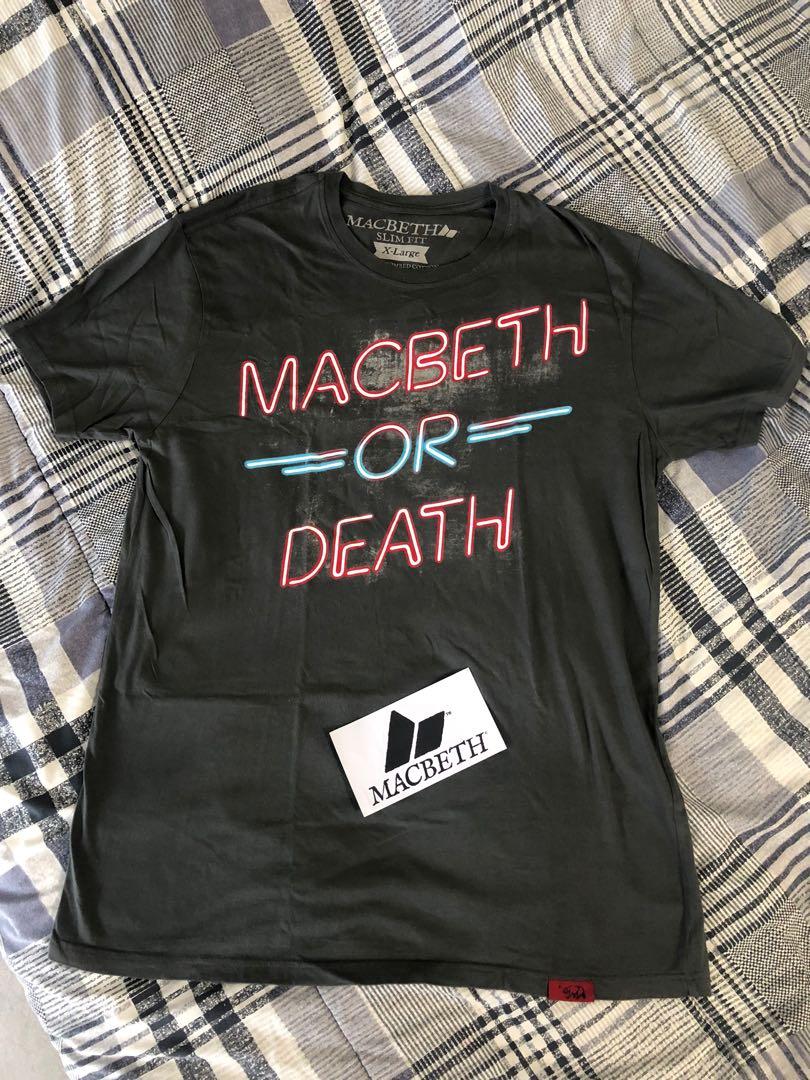Macbeth (or death) shirt, Men's Fashion 