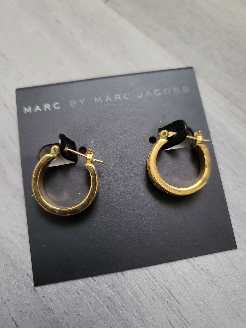 Marc jacobs clearance hoop earrings