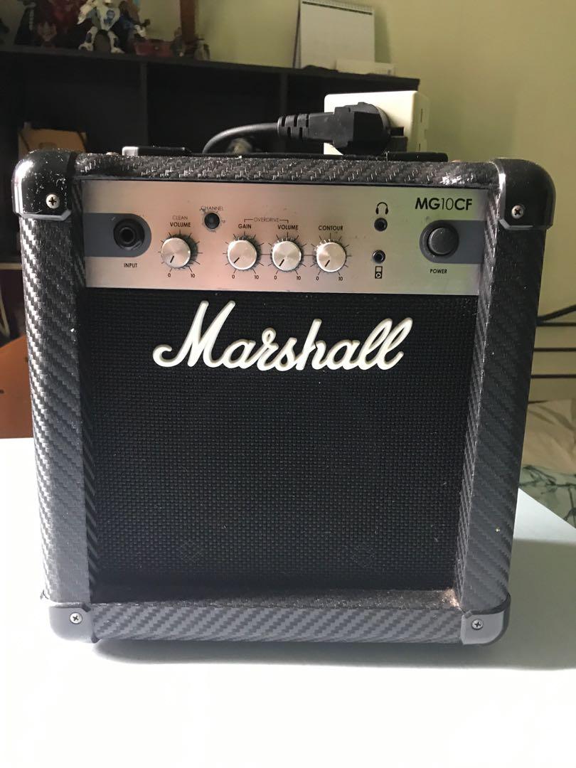 Marshall MG10CF Portable Guitar Amplifier Hobbies Toys Music
