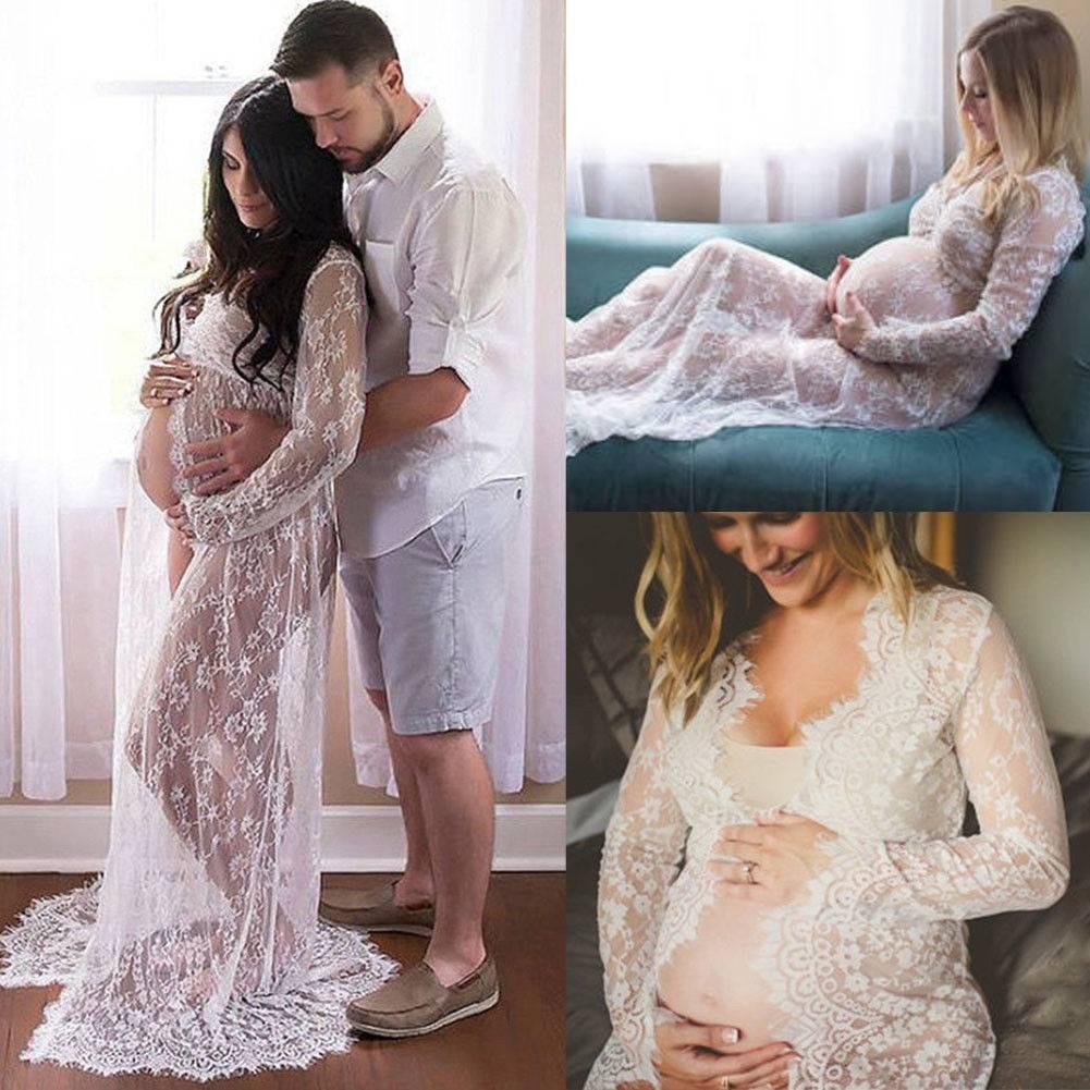 lace dress for pregnant