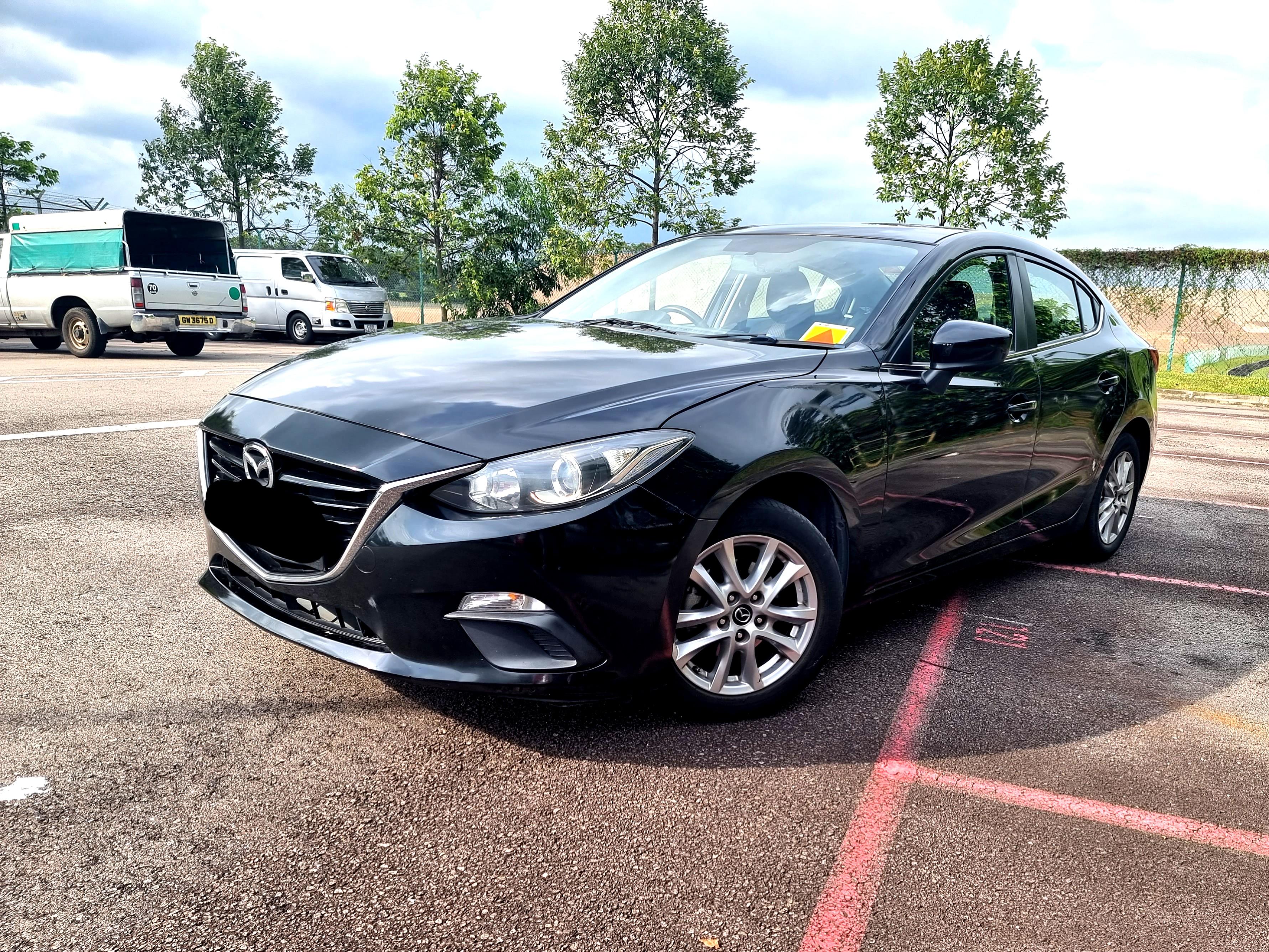 Mazda 3 Sunroof Sedan P plate Cars, Car Rental on Carousell