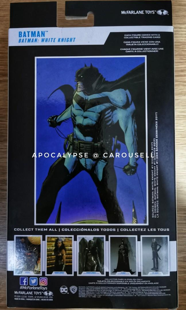McFarlane DC Batman White Knight, Hobbies & Toys, Collectibles &  Memorabilia, Fan Merchandise on Carousell