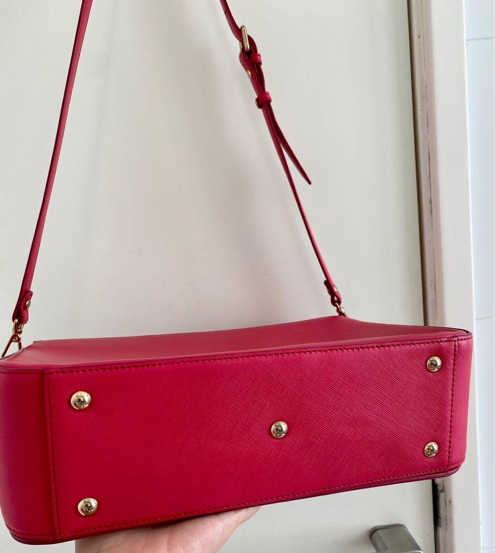 MCM orange pink crossbody or shoulder bag Women s Fashion Bags