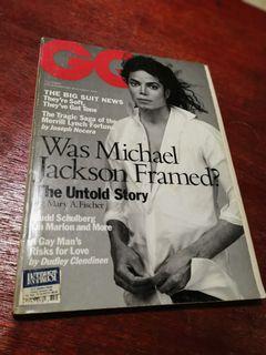 MICHAEL JACKSON 1994 GQ Magazine