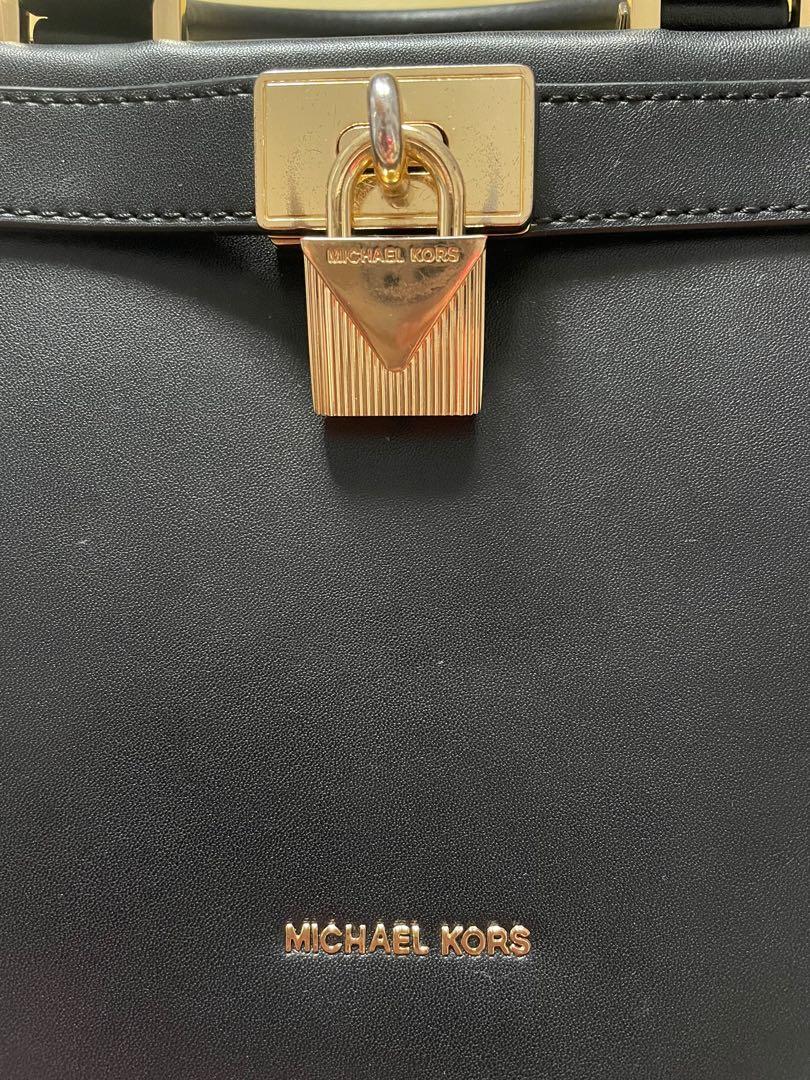 Michael Kors Tatiana Mini Satchel Barang Mewah Tas Dompet di