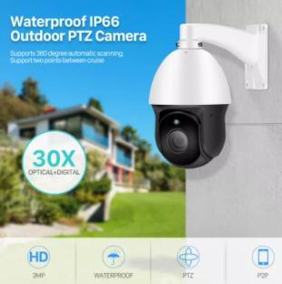 Mini HD IR SPEED DOME CAMERA (Category: Security Systems & CCTV Cameras) located in Marikina City. Submitted by skowshop (Listing ID 1118992926, Image 3). Description: - 30X (18X Optical+ 12X Digital Zoom) - Support ONVIF, convenient to connect to third party; - Supports 360 degree automatic scanning ; - Support two points between cruise; - Support preset point; Rotational speed can be adjusted; - 4pcs Array LED Lights, Effective distance up to 8