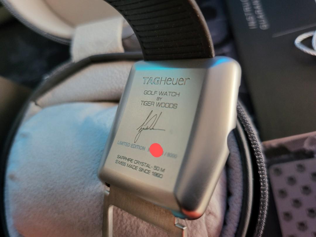 Tag heuer tiger woods professional golf watch limited edition top