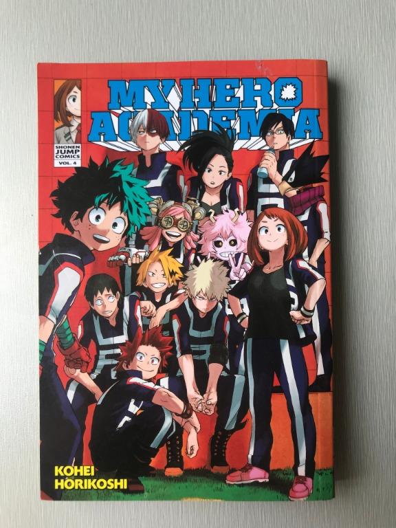 My Hero Academia Vol. 4 (Category: Comics & Manga) located in Paranaque City. Submitted by eli_moo (Listing ID 1118846835, Image 1). Description: My Hero Academia Manga Volume 4 Like New Volumes 1-8 Sold As Set. ₱2,400 Mode of Payment: BPI or GCash Buyer pays shipping: Abest, Lalamove, Grab.