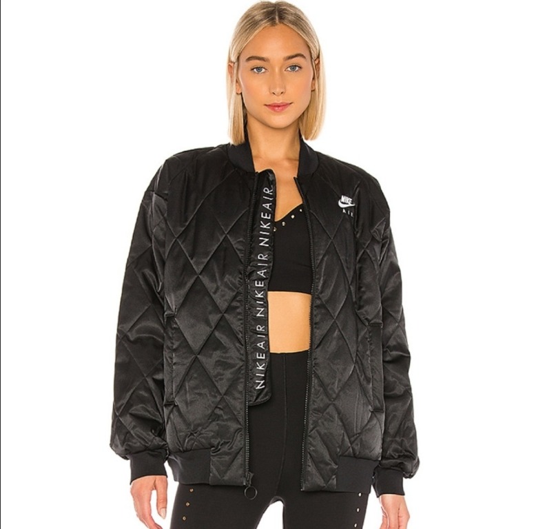 Quilted satin jacket hotsell