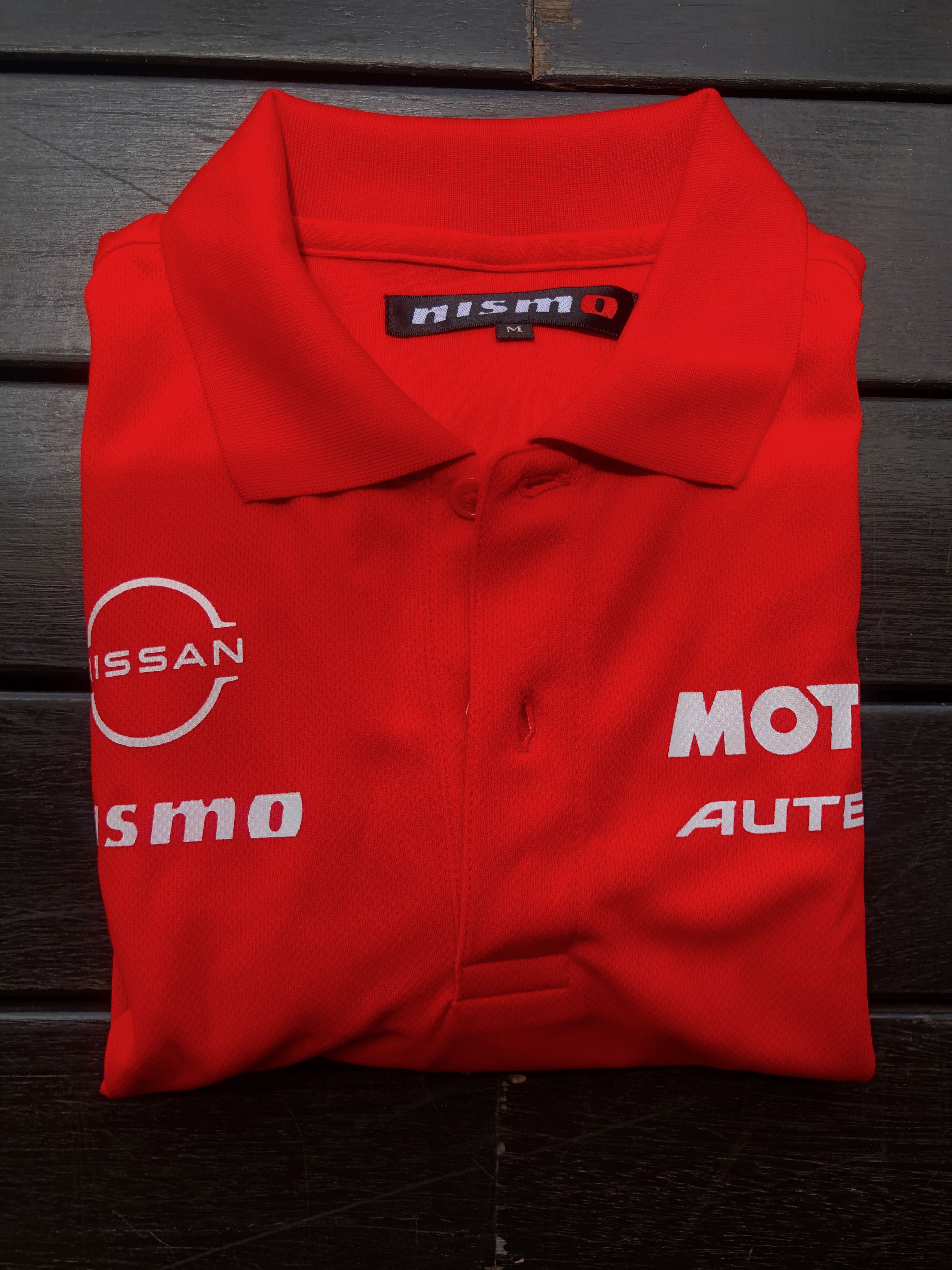 Official MOTUL Nismo Nissan GTR Polo Shirt, Men's Fashion, Tops