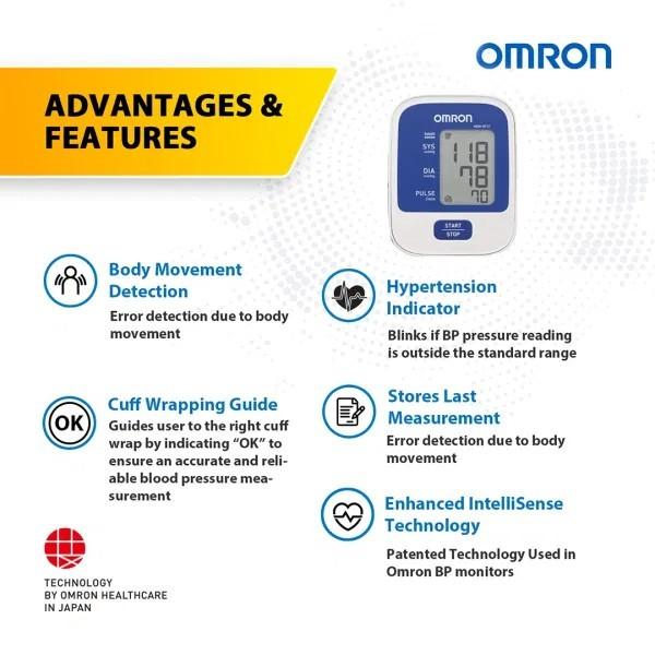 Omron Automatic Blood Pressure Monitor HEM-8712 - Guardian Online Malaysia