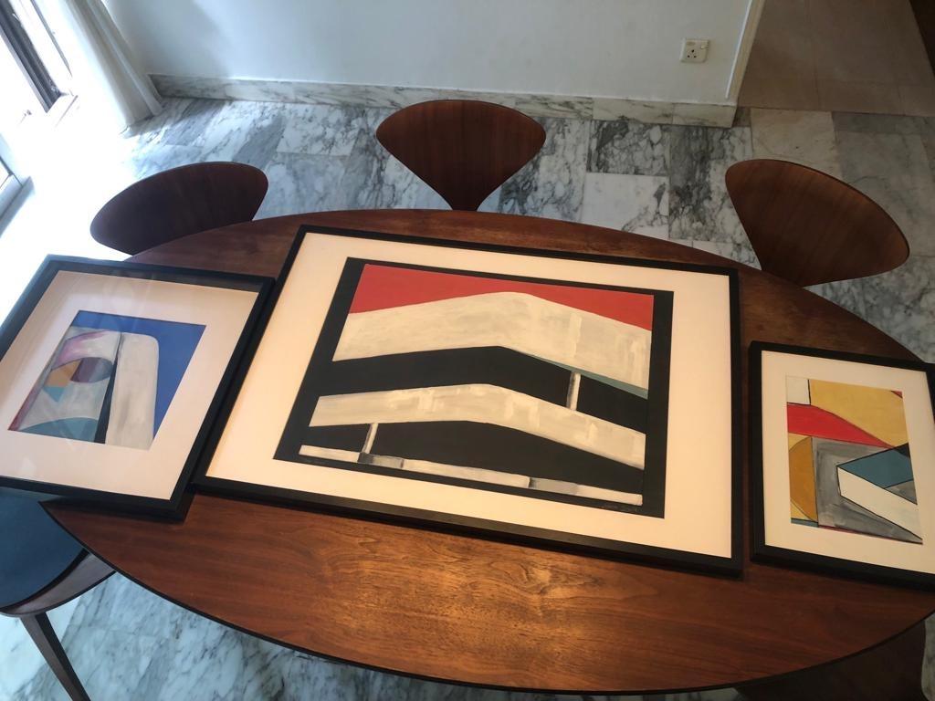 Original art paintings Tiong Bahru, Furniture & Home Living, Home Decor, Frames & Pictures on