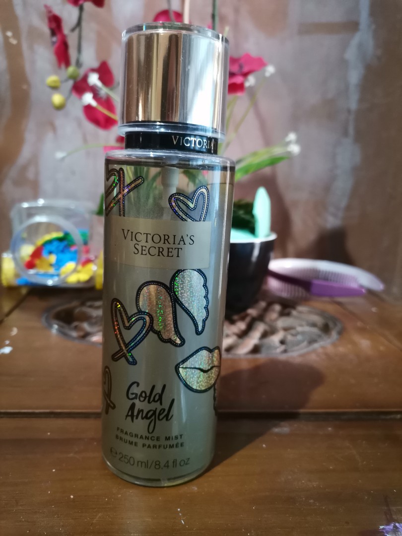 Victoria secret gold 2025 angel body mist review