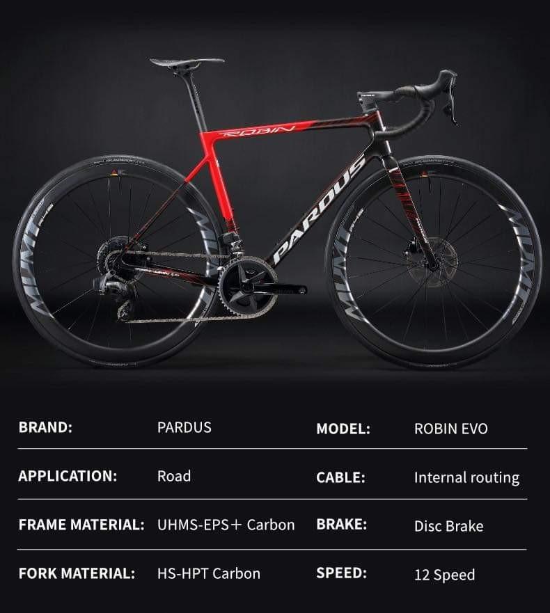 Pardus Robin Evo Sram Rival wireless Sports Equipment Bicycles