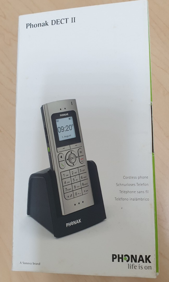 Phonak DECT Digital Cordless phone, TV & Home Appliances, Other Home Appliances on Carousell
