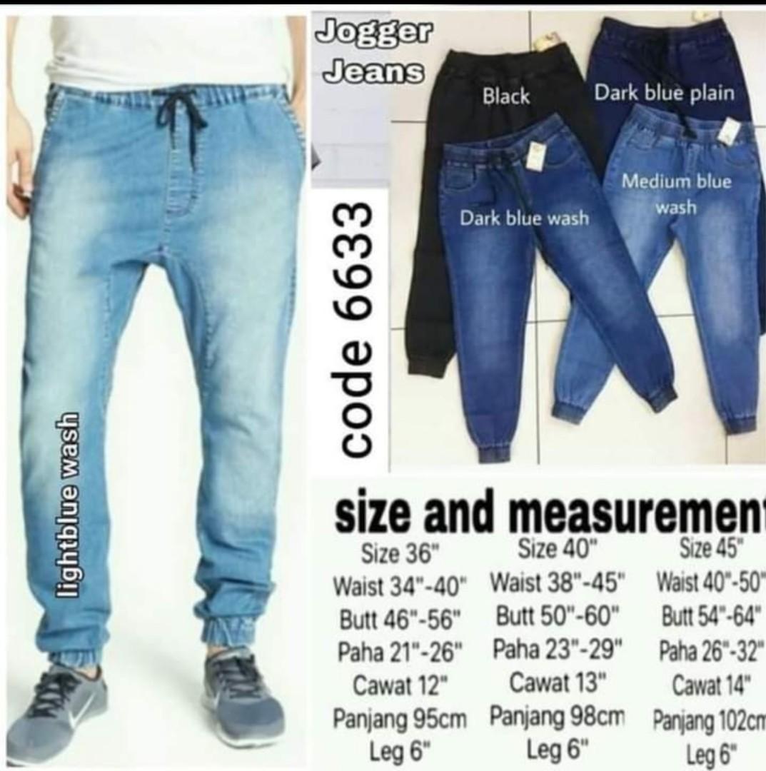 PLUS SIZE UNISEX STRETCHABLE JOGGER 