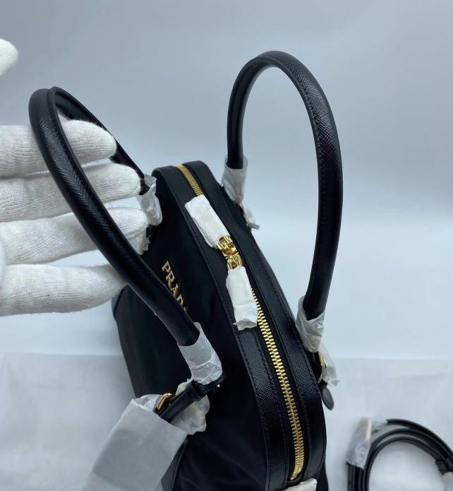 PRADA Nylon Dome Bag (Category: Luxury Bags & Wallets) located in Mandaluyong City. Submitted by shopandbuynow (Listing ID 1118897591, Image 3). Description: Brand new Italy buy.