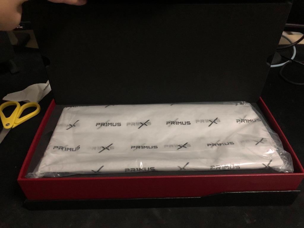 Primus 75% custom mechanical keyboard -black/white/ss, Computers & Tech ...