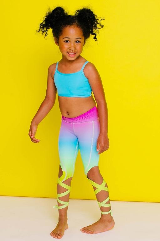 Rainbow hotsell girls leggings