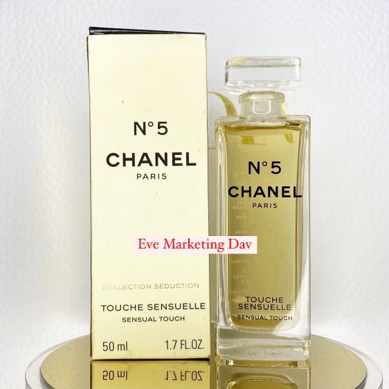 Chanel No 5 Elixir Sensual 1.7 fl. oz. Bottle 50% Full