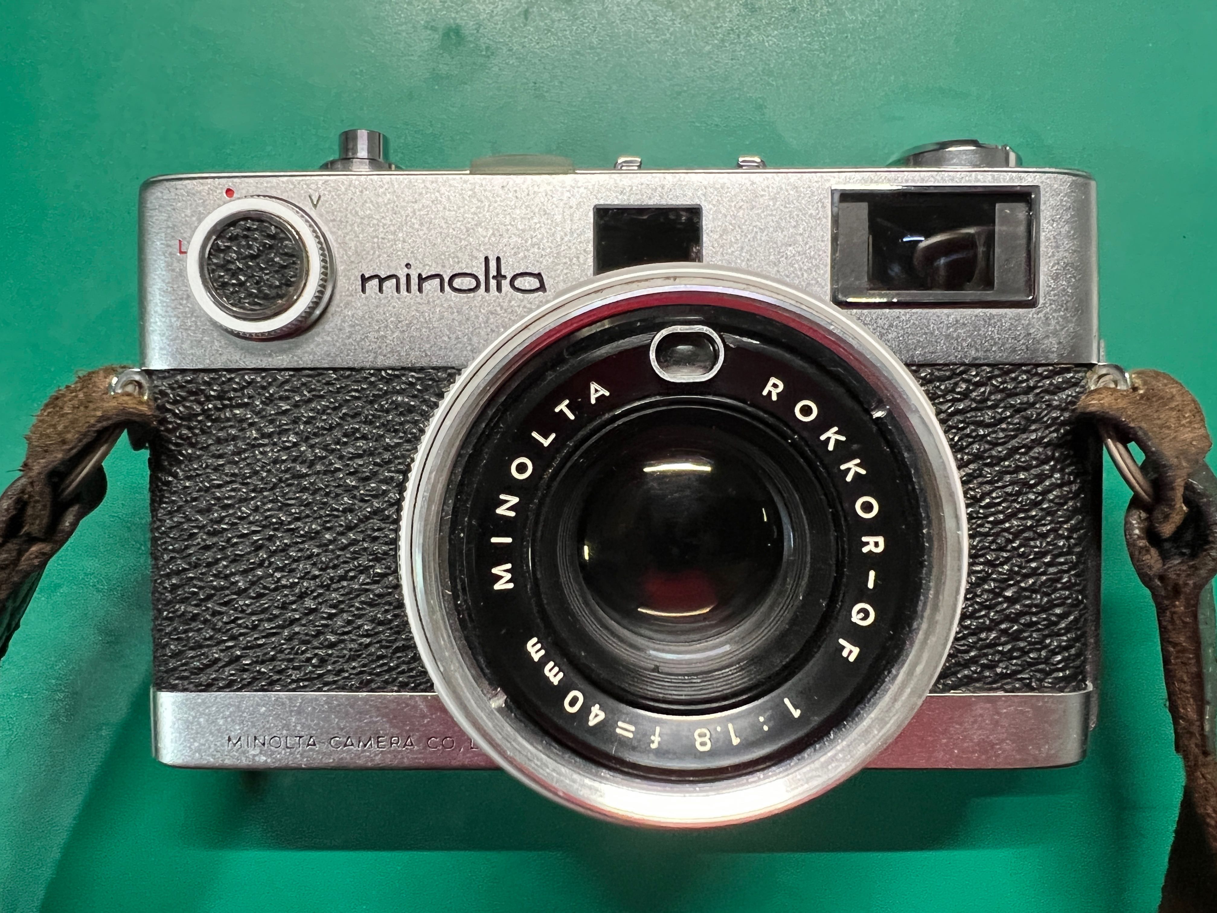 RARE Minolta ALE Rangefinder Film Camera, Photography, Cameras on