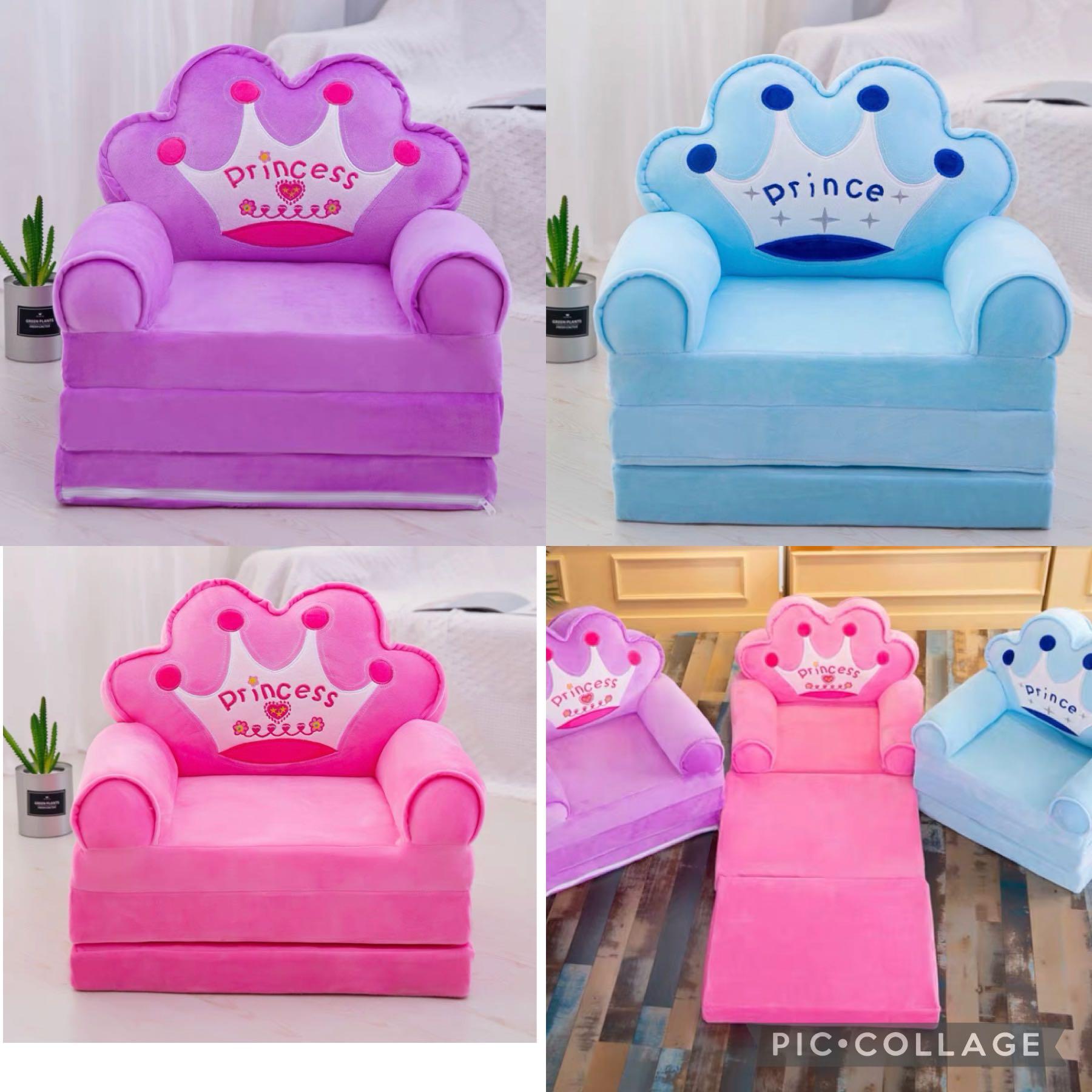 Ready Stock]] Kids Sofa Foldable Bed Day Bed Children Folding Sofa Bed  Removable And Washable Small Sofa Bed For Kids, Babies & Kids, Baby Nursery  & Kids Furniture, Childrens' Beds On Carousell