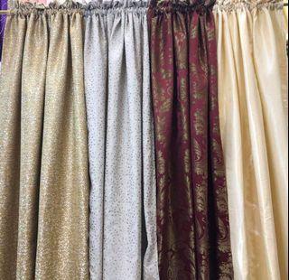 Rod pocket curtain thick fabric