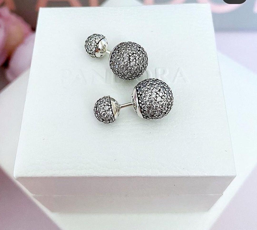 Double sided discount earrings pandora