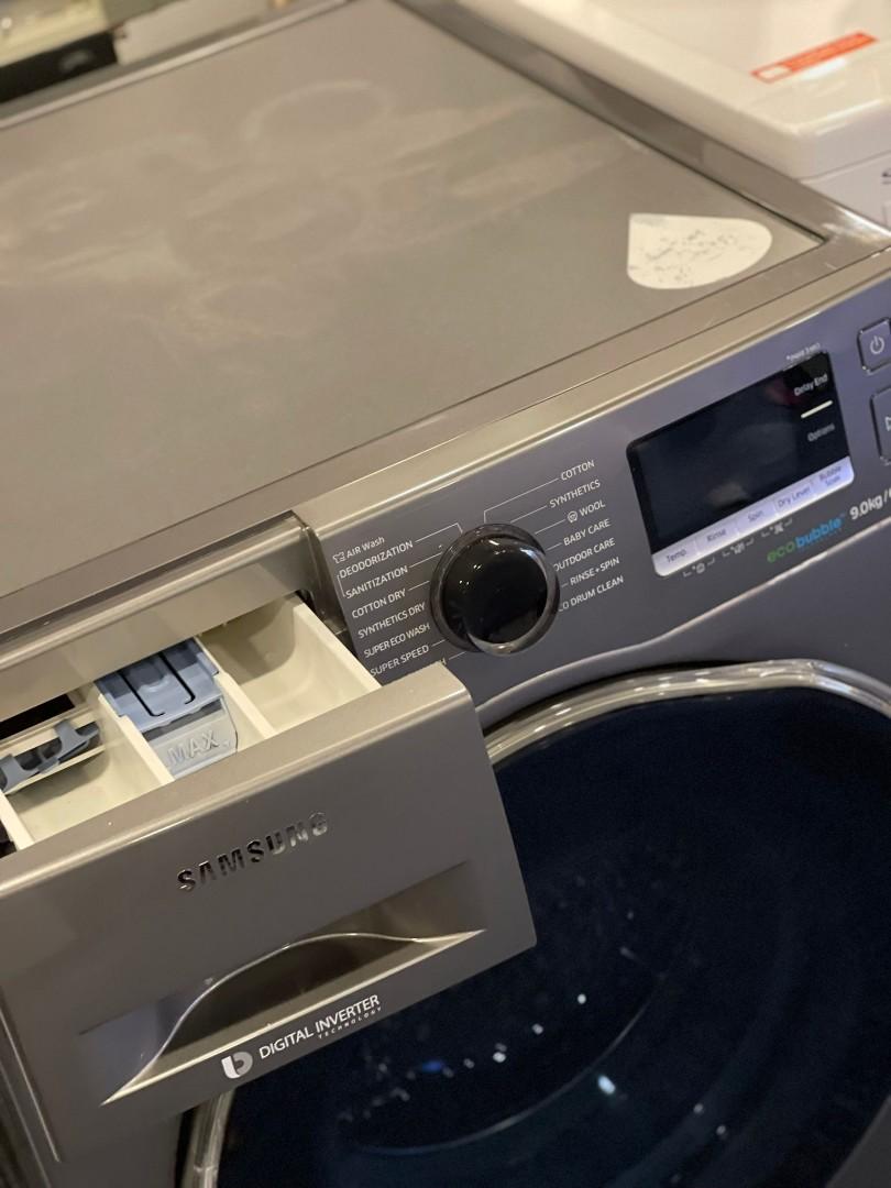 SAMSUNG WD90J6410AX 9KG/6KG WASHER CUM DRYER Condition 8/10 ...
