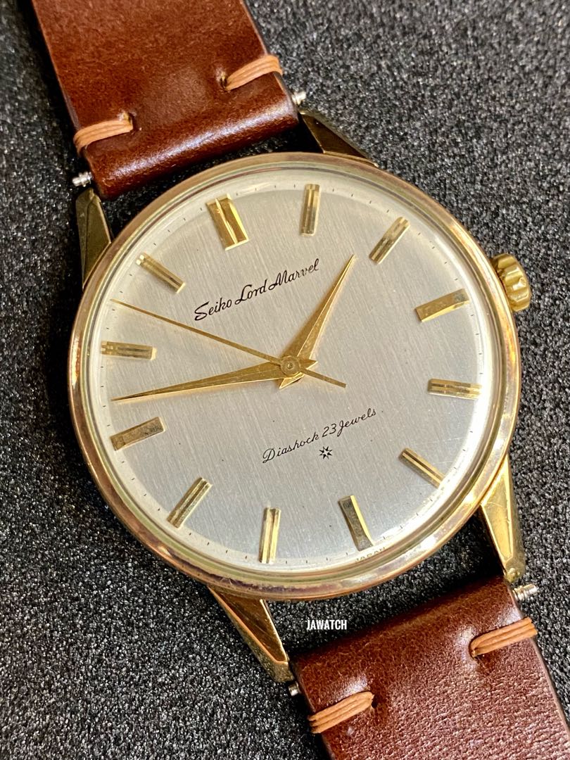 Seiko Lord Marvel 18K, Men's Fashion 