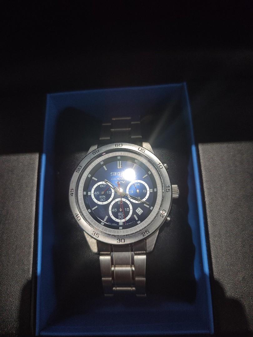 Seiko Neo Sports Chronograph SKS517P1 Fesyen Pria Jam Tangan di Carousell