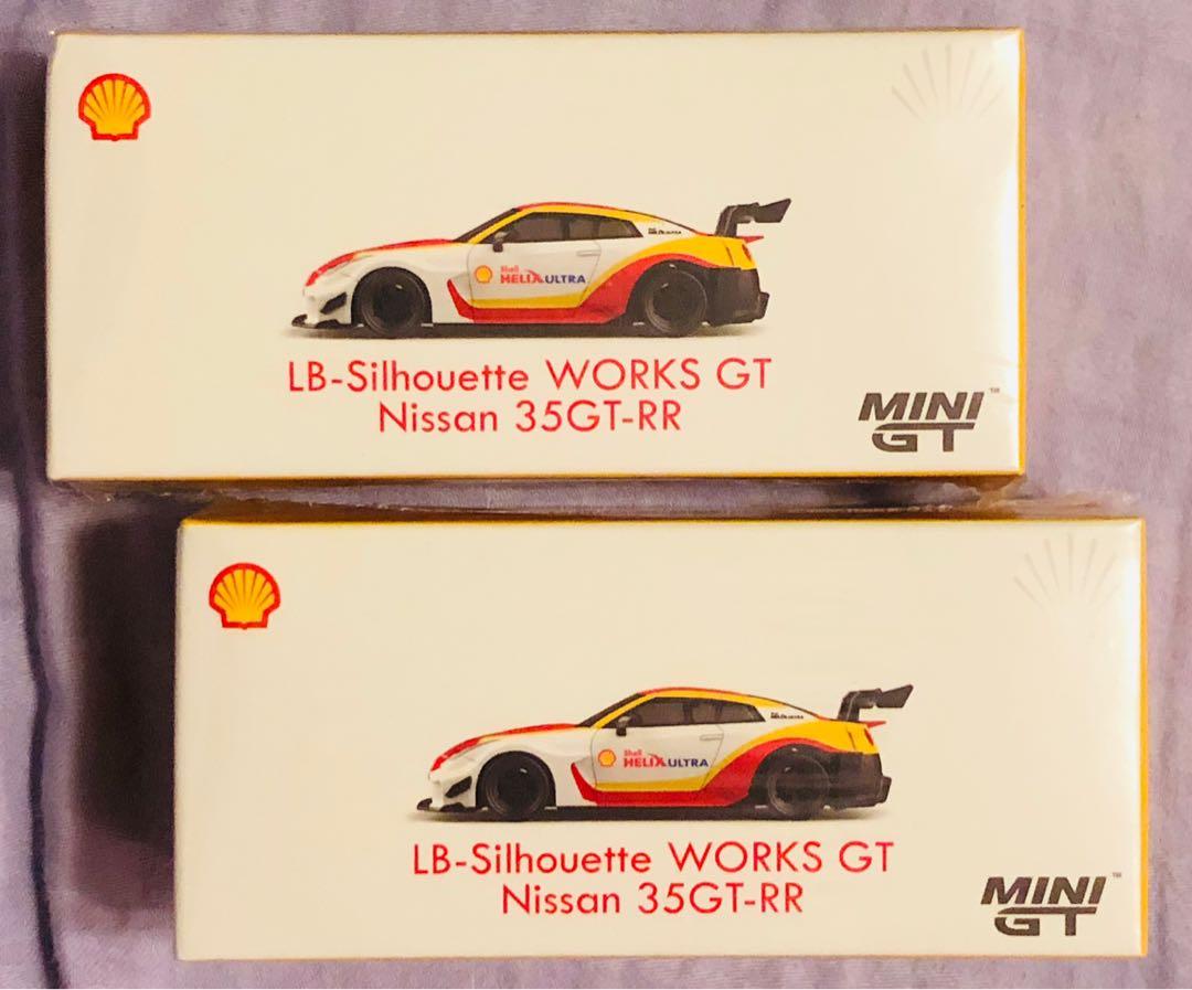 Mini GT 🔺1124 Nissan LB-SILHOUETTE WORKS GT 35GT-RR V2 blue