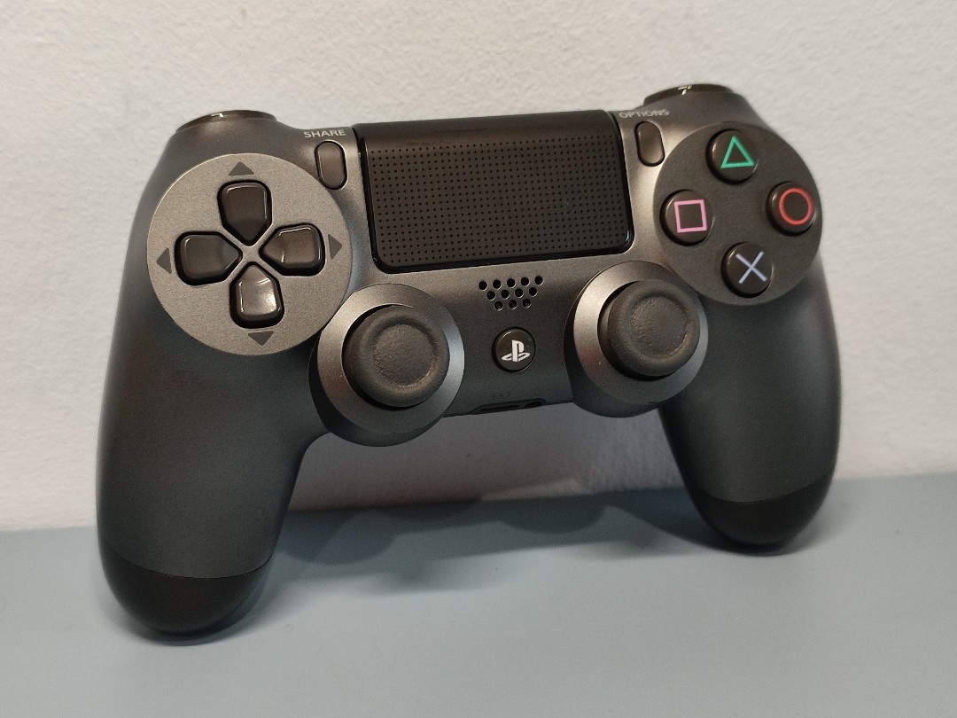 Sony dualshock 4 steel black wireless online controller