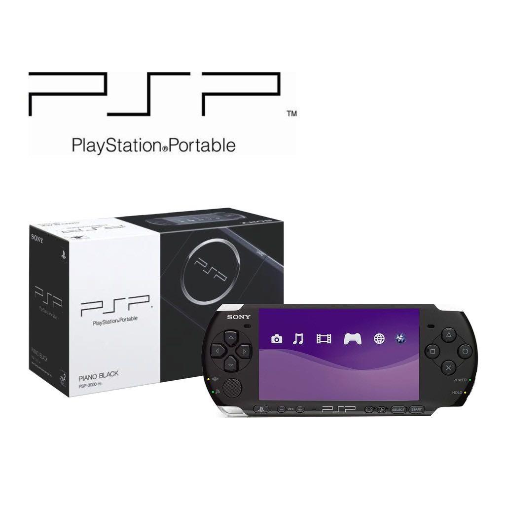SONY PSP 3000 FULL SET MEMORY CARD FULL GAMES ORIGINAL