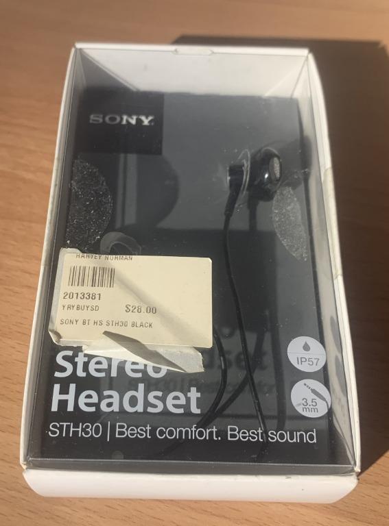 Sony STH30 Stereo Headset
