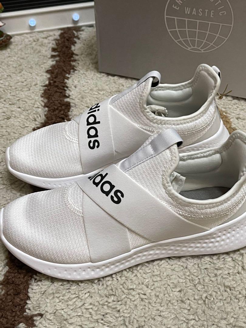 Womens adidas no laces cheap