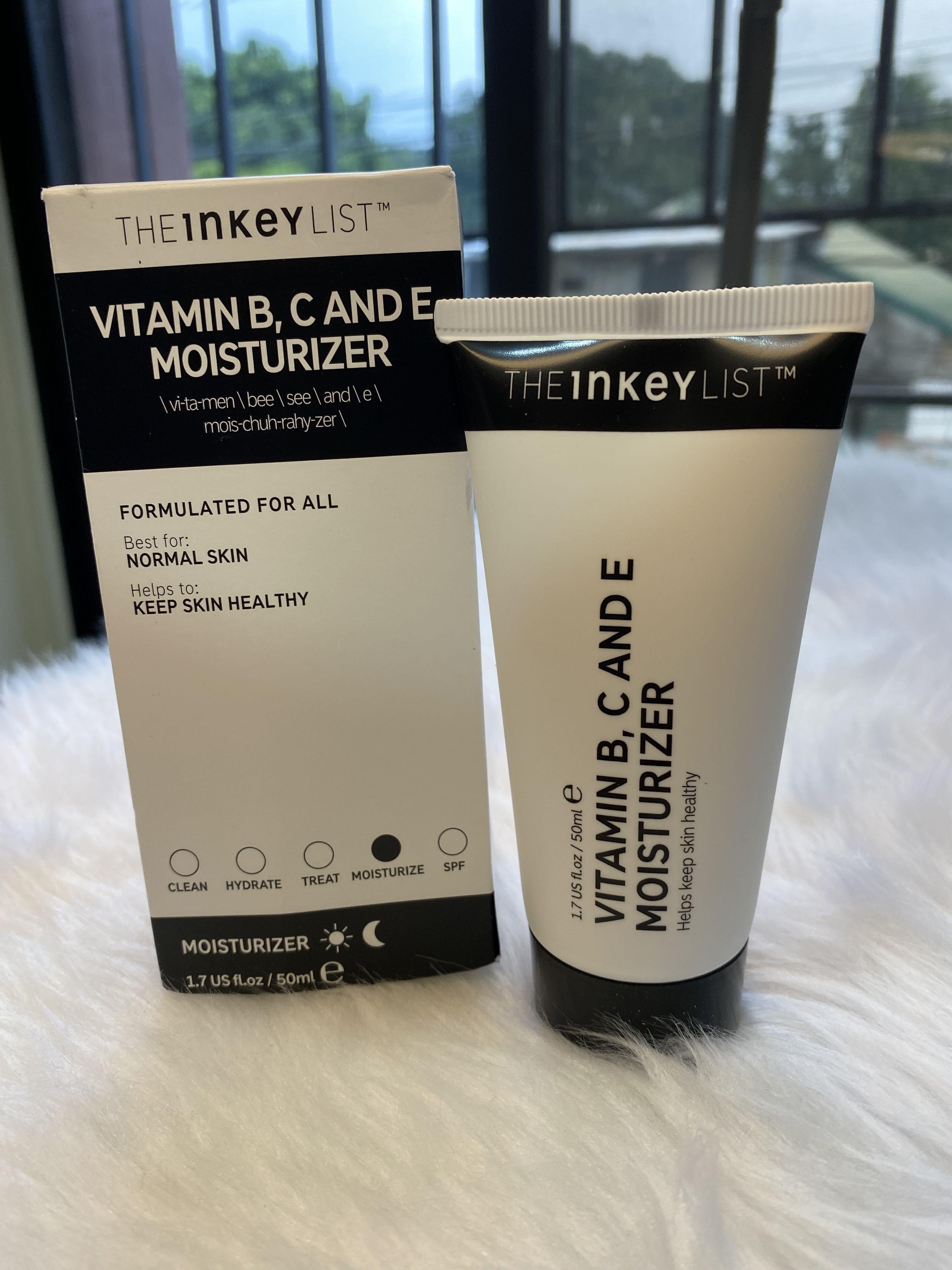 The Inkey List Vitamin B C and E moisturizer, Beauty & Personal Care