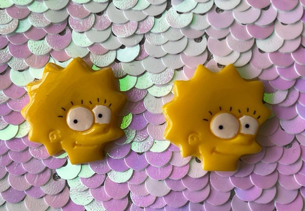 Lisa simpson earrings best sale