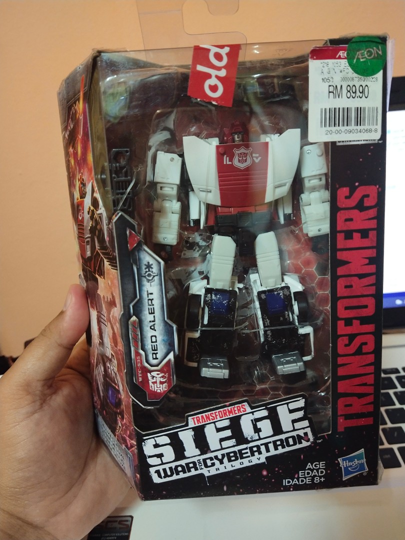 Transformers siege war for cybertron red alert outlet