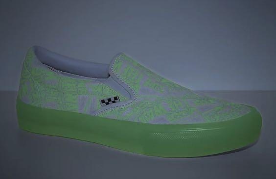 Vans Skate Slip On Glow in the dark Men s Fashion Footwear