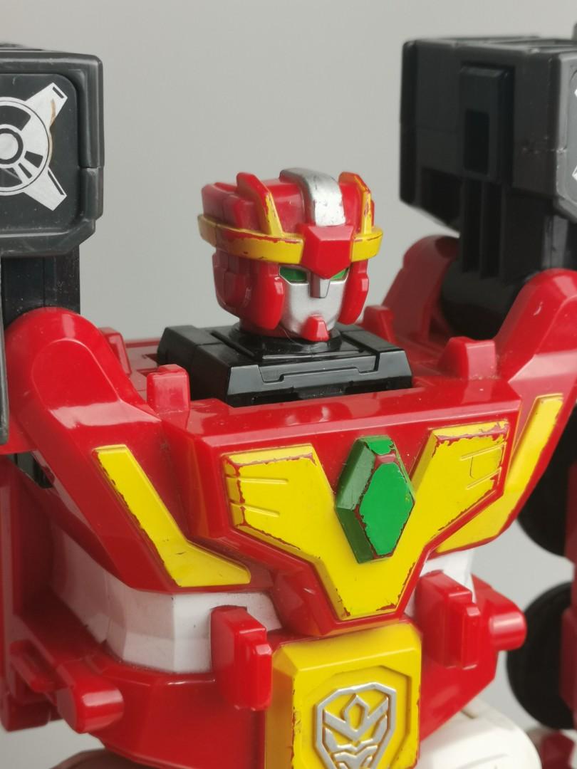 Sentai With Robots Ranger Vintage Sentai Robot Dx Power Ranger Action Fire Truck Figure, Hobbies ...
