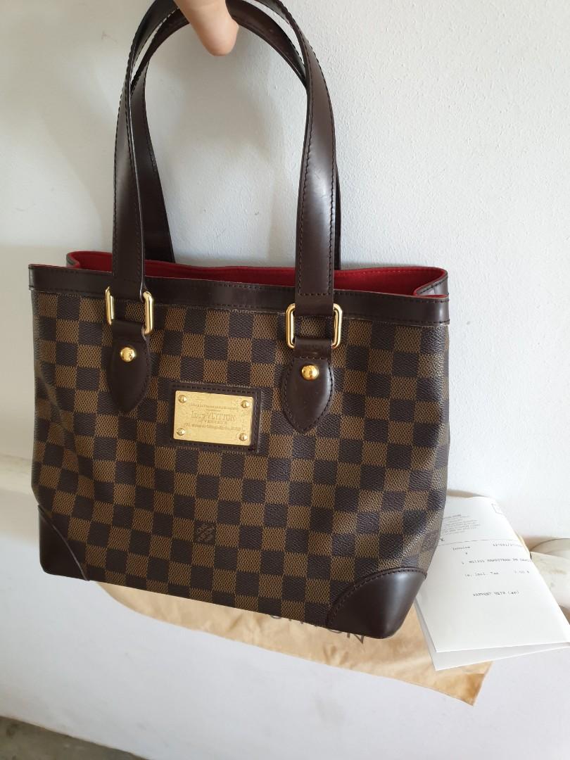 Lot - A Louis Vuitton Damier Azur Hampstead PM shoulder bag