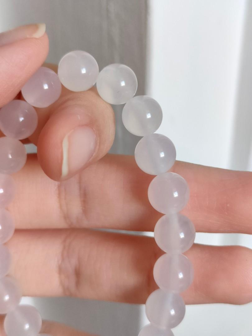 White agate bracelet top