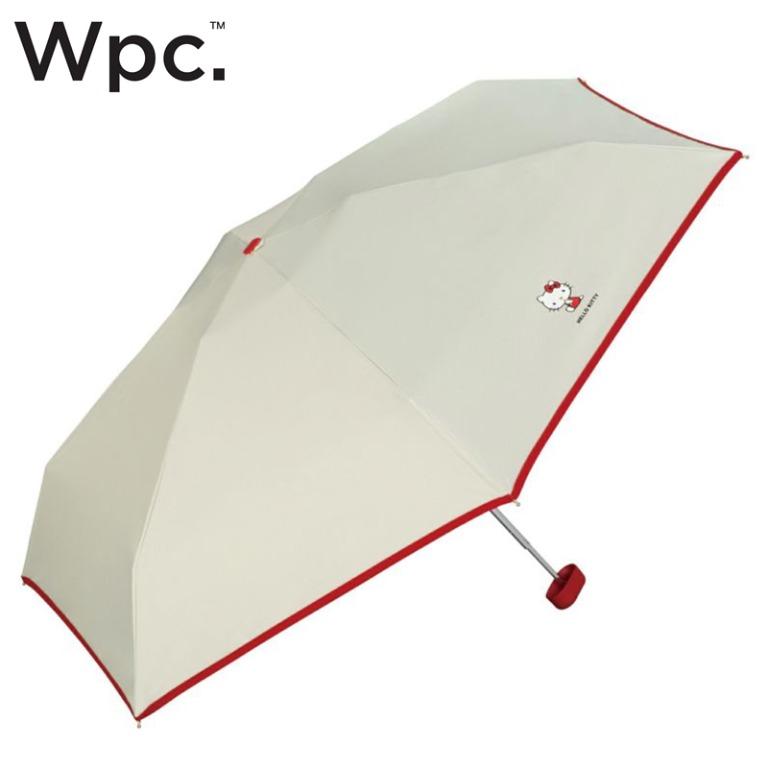 W P C 雨傘系列 Wpc X Sanrio 晴雨兼用防uv 防水短雨傘折疊傘縮骨遮hello Kitty 米白色日本直送 興趣及遊戲 旅行 旅遊 雨傘 Carousell