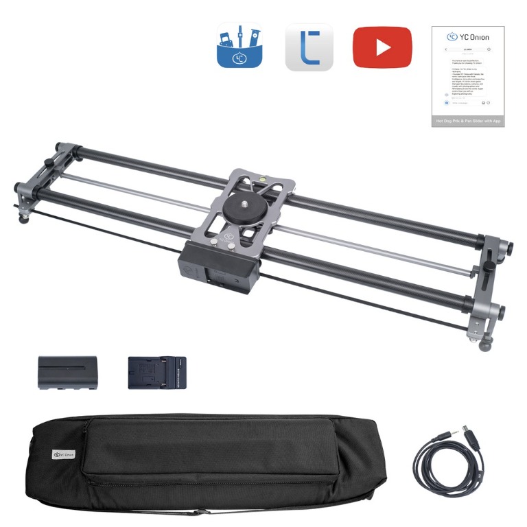 YC Onion Motorized Hot Dog Carbon Fiber Slider 120 cm, Photography