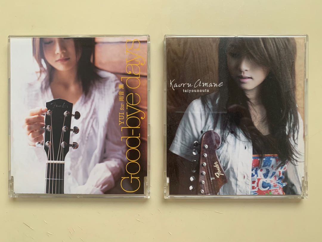 Yui Good Bye Days Omane Kaoru 5寸2手single X 2 包郵 興趣及遊戲 音樂樂器 配件 音樂與媒體 Cd 及dvd Carousell